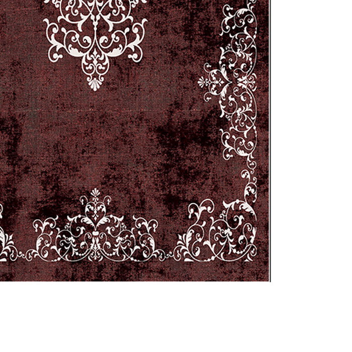 Mijölnir Juego de alfombrillas de baño Rojo clarete Mijölnir Juego de alfombrillas de baño Rojo clarete